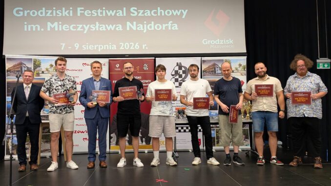 Zakończenie turnieju indywidualnego OPEN A, źródło: Facebook Mediateka Grodzisk
